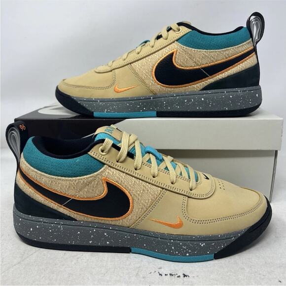 Nike Other - Nike Book 1 SE Mowabb Sesame Black Bright Mandarin IF2406-200  Men's size 12